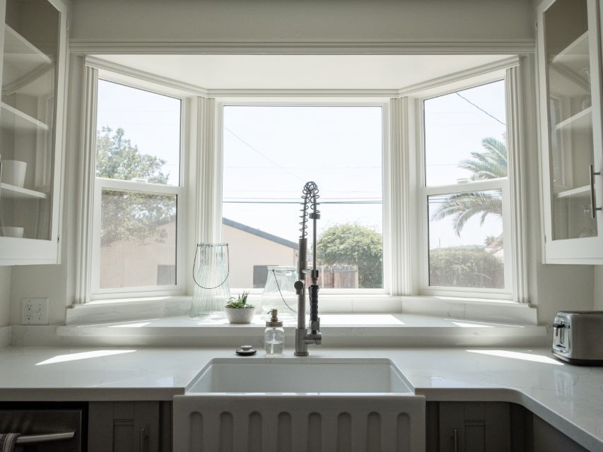 A bright, clean kitchen